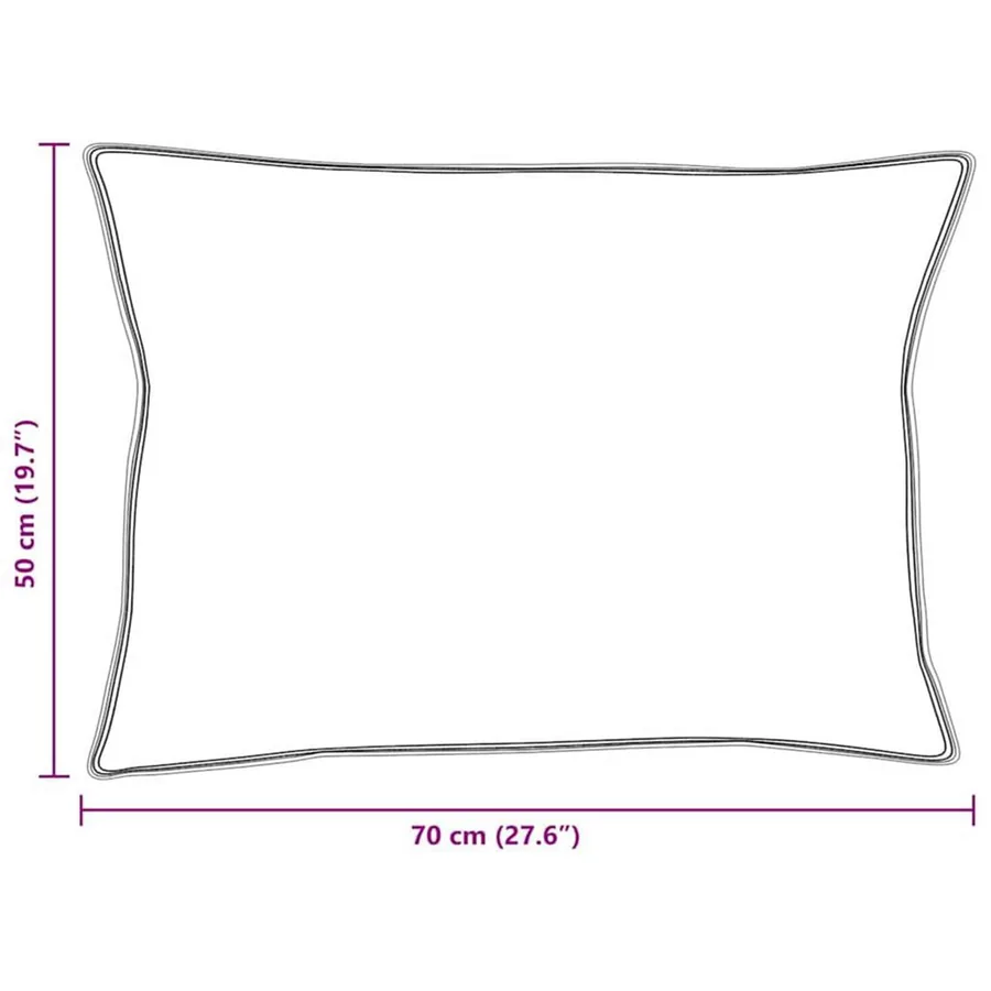 Duvet d'été simple avec oreiller 3 pcs Blanc Microfibre - 7