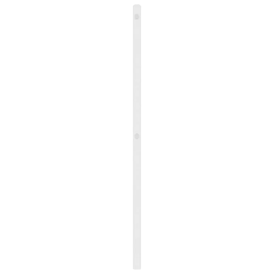 Tête de lit de remplacement métal blanc 180 cm - 5