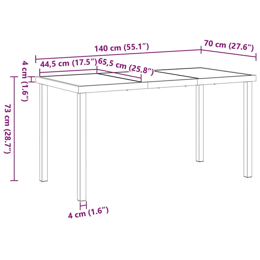 Ensemble de salle à manger pour jardin 5 pcs Gris polyrotin - 11