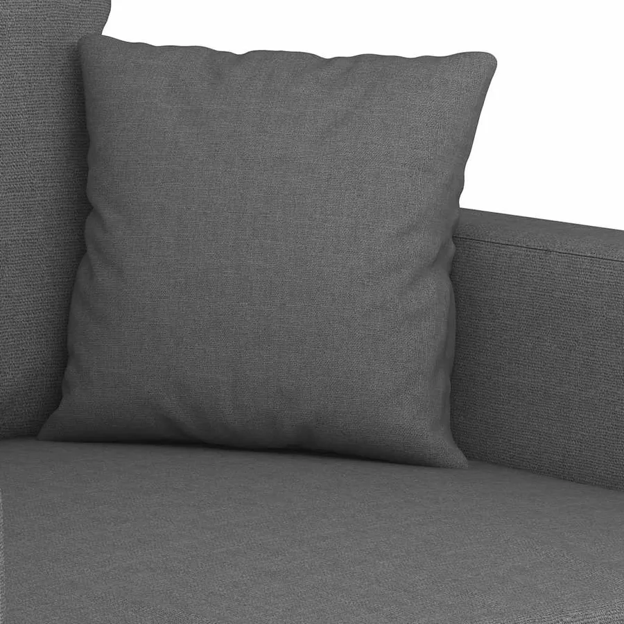 Fauteuil Gris foncé 60 cm Tissu - 7