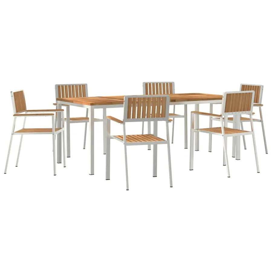 Ensemble de repas extérieur 7 pcs - 2
