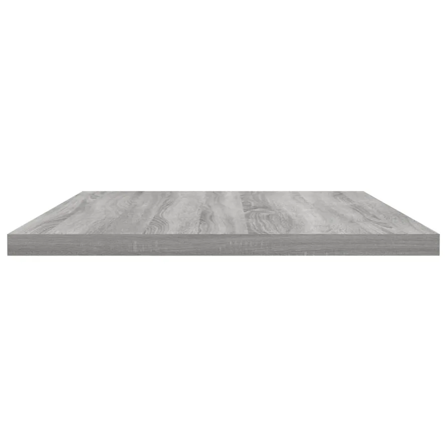 Étagères murales 4 pcs sonoma gris 60x30x1,5 cm bois ingénierie - 5