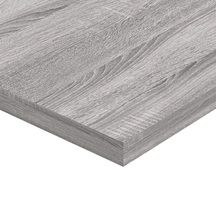 Étagères murales 4 pcs sonoma gris 60x30x1,5 cm bois ingénierie - 7