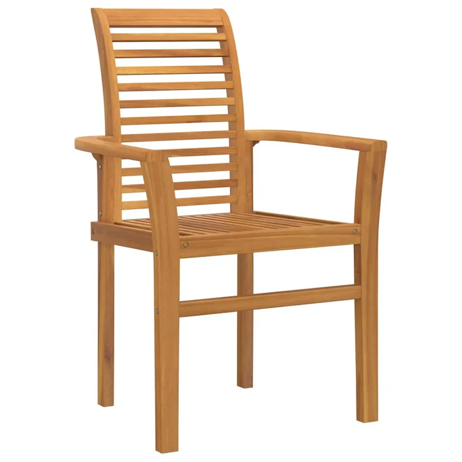 Ensemble de salle à manger pour jardin 9 pcs Marron - 6