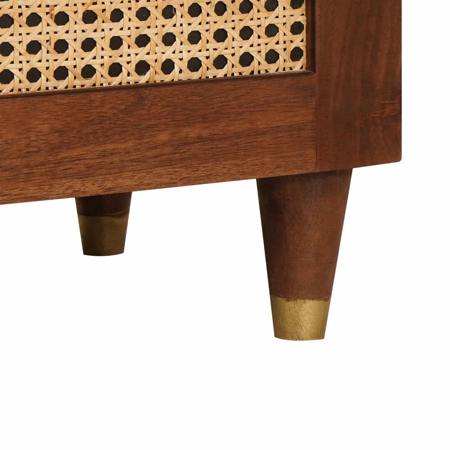 Buffet Haut Marron 60 x 33,5 x 100 cm Bois de mangue massif - 8
