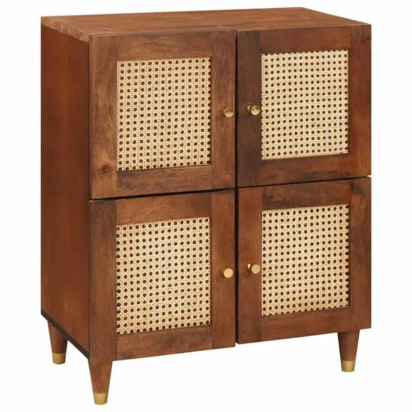 Buffet Marron 60 x 33,5 x 75 cm Bois de mangue massif