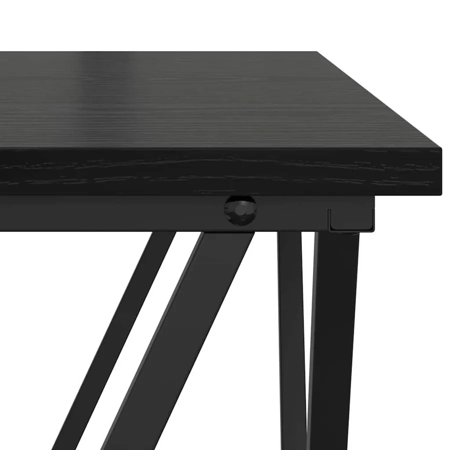 Ensemble de tables d'appoint 2 pcs Chêne noir 50 x 50 x 40 cm - 7