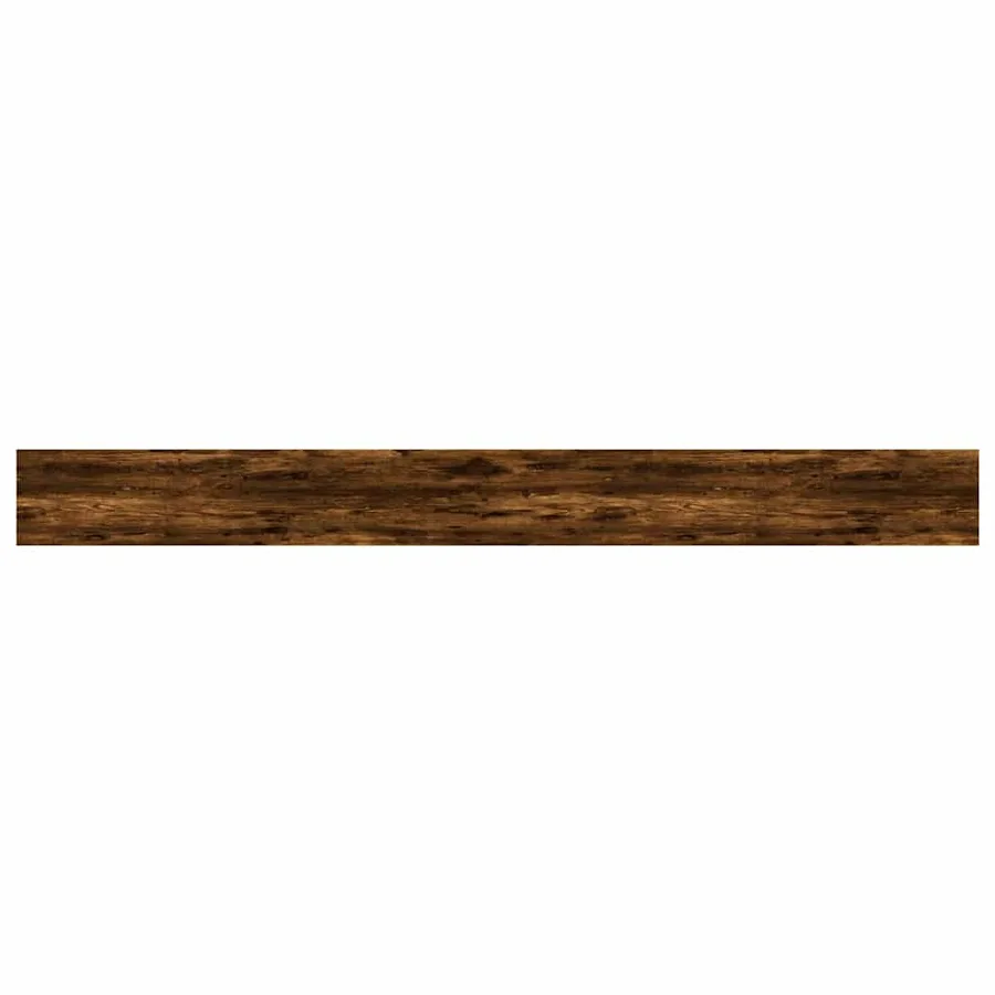 Étagères murales 4pcs chêne fumé 100x10x1,5cm bois d'ingénierie - 6