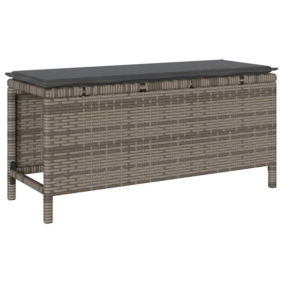 Ensemble de salle à manger pour jardin Gris polyrotin - 5