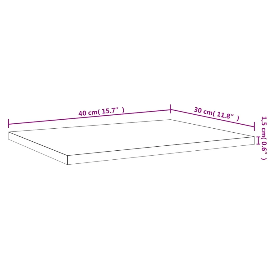 Étagères murales 4 pcs chêne fumé 40x30x1,5cm bois d'ingénierie - 9