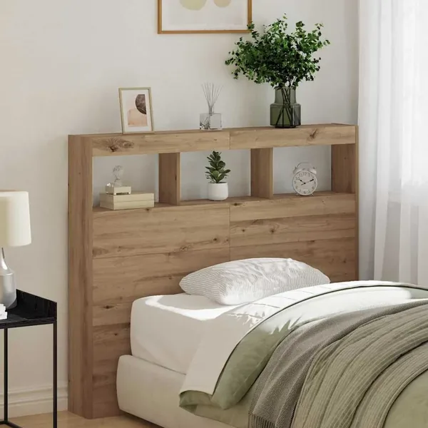 Tête de lit Chêne artisanal Bois d'ingénierie