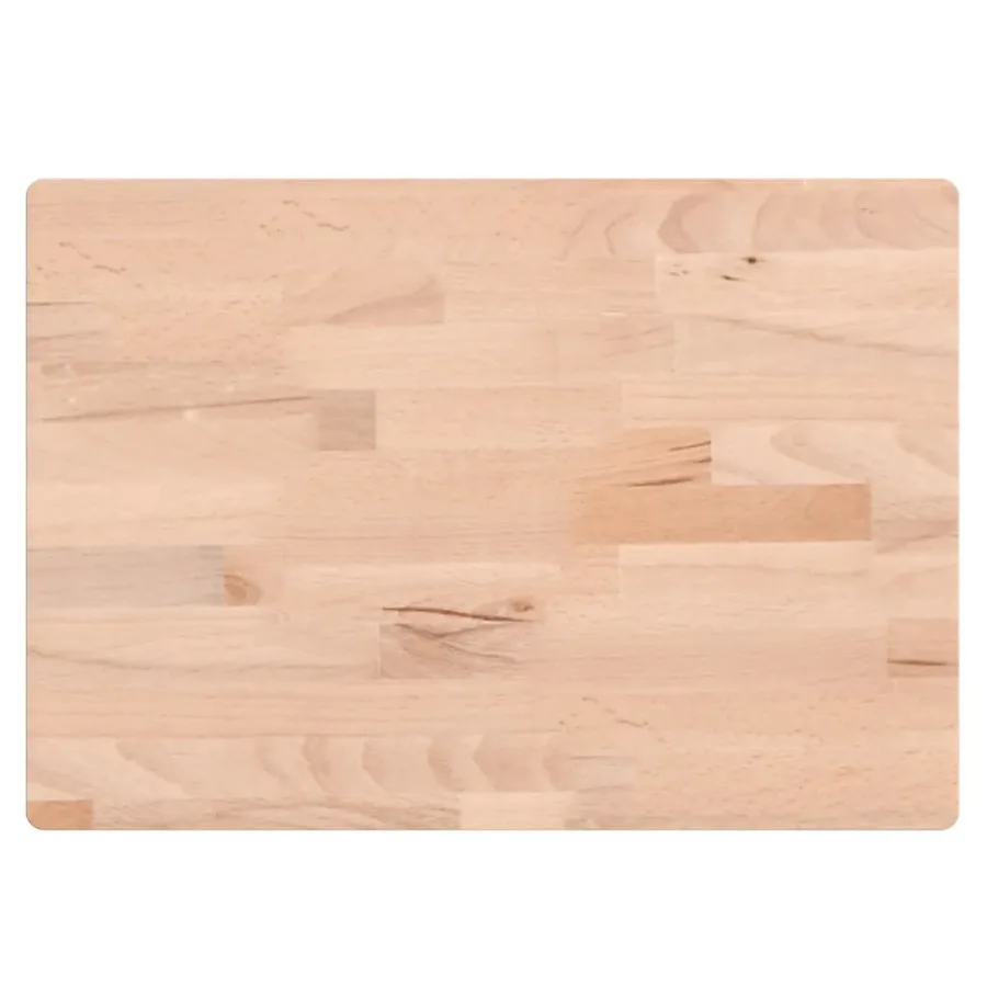 Planche à découper 50x35x4 cm bois massif de hêtre - 2