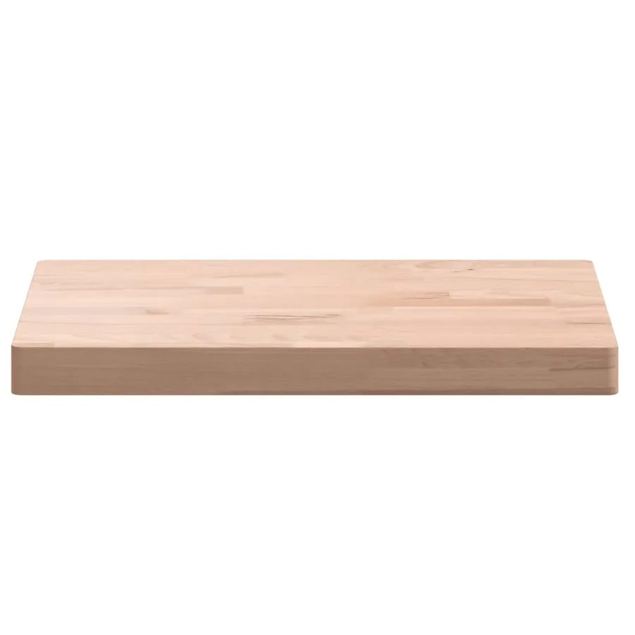 Planche à découper 50x35x4 cm bois massif de hêtre - 4