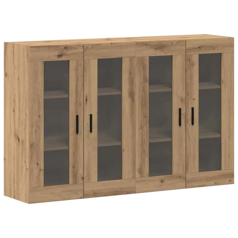 Armoires Murailles 2 pcs chêne artisanal 69,5 x 34 x 90 cm - 2