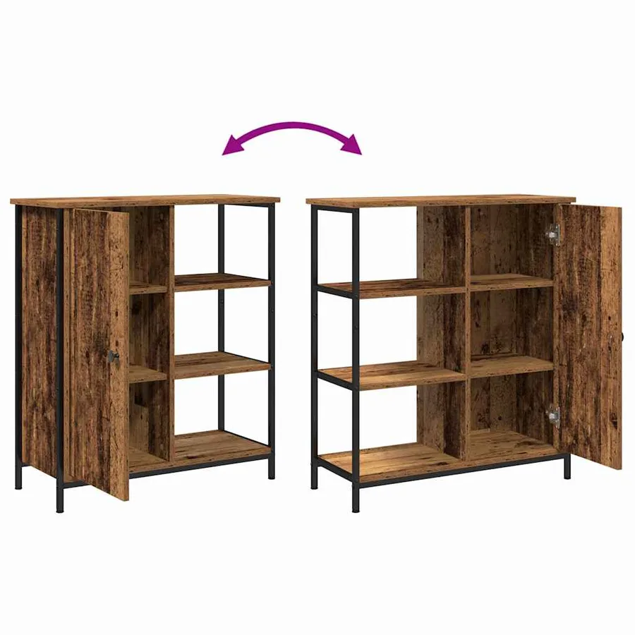 Buffet Bois ancien 70 x 30 x 80 cm - 10