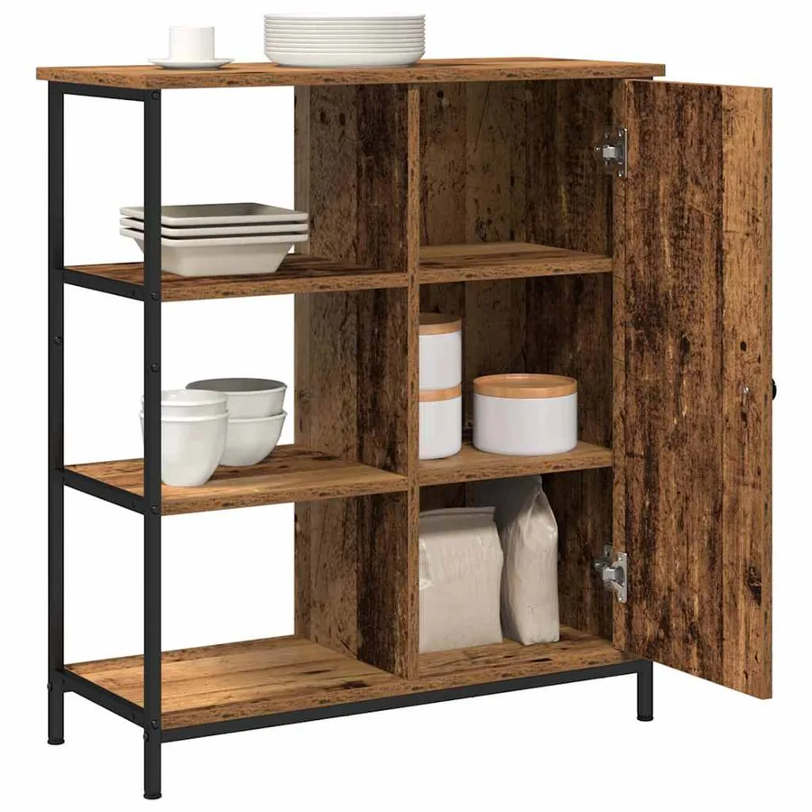 Buffet Bois ancien 70 x 30 x 80 cm - 3