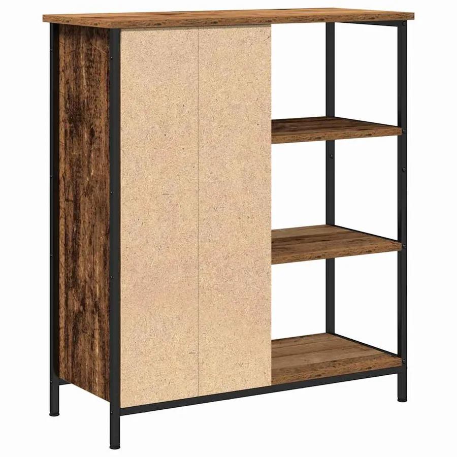 Buffet Bois ancien 70 x 30 x 80 cm - 5