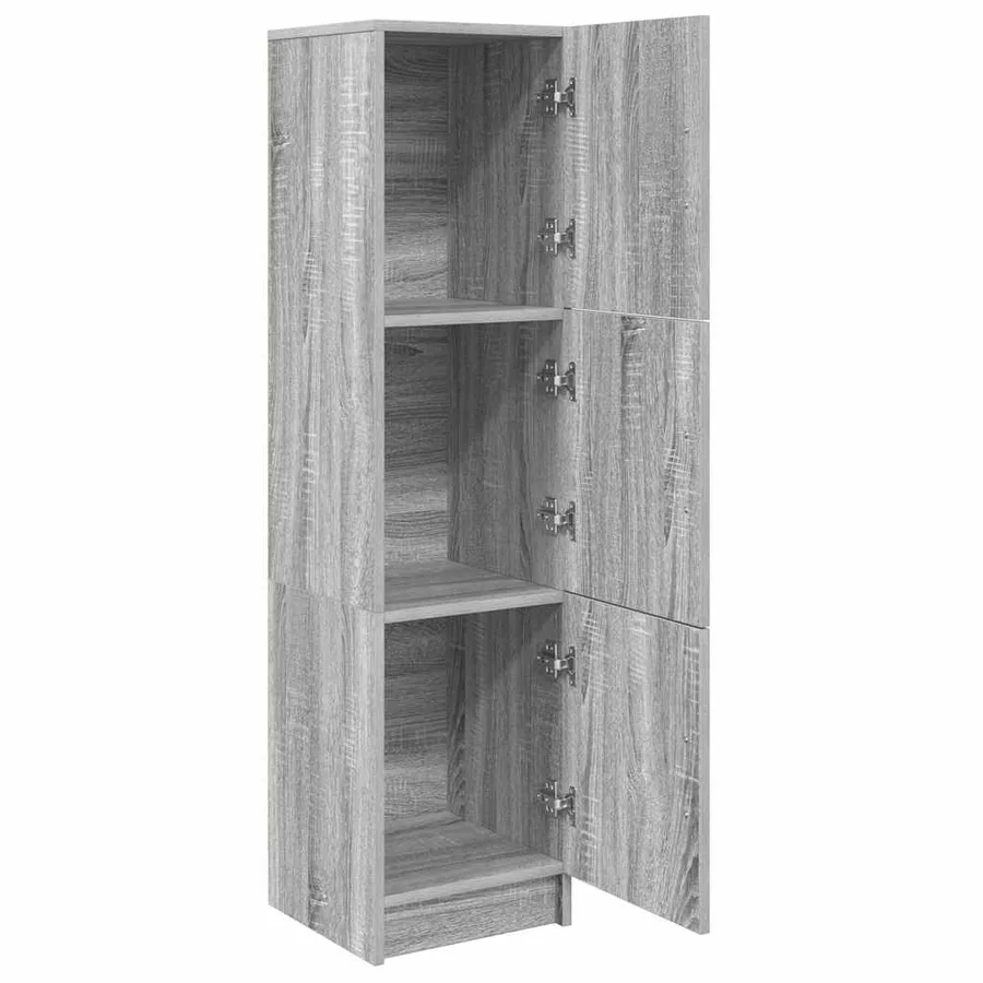 Haut Armoire Gris Sonoma 31.5 x 32 x 122.5 cm - 5