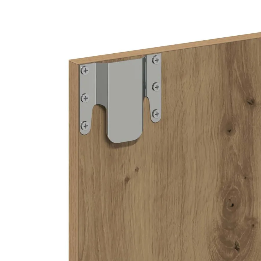 Armoire Miroir Chêne artisanal 60 x 31,5 x 62 cm - 8
