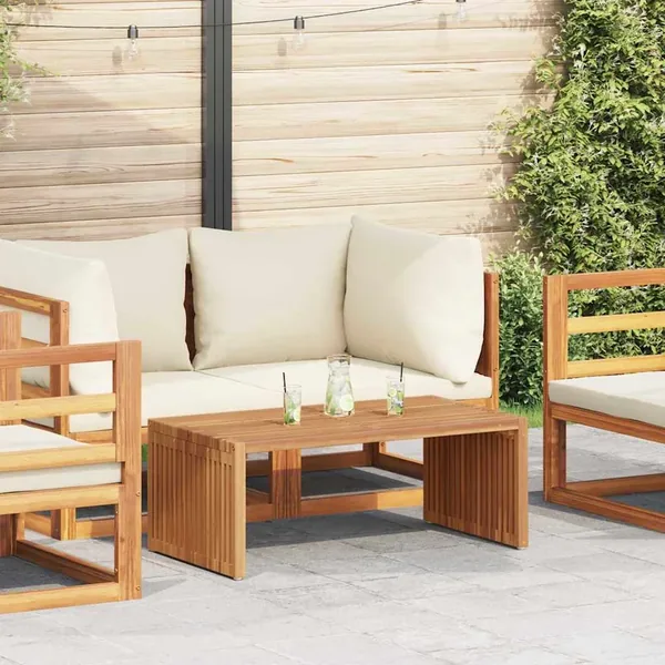 Table d'appoint de jardin Marron 90 x 50 x 36 cm