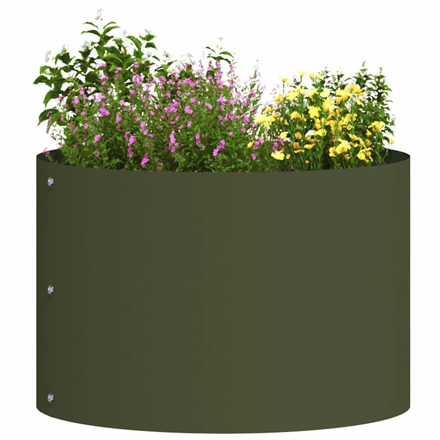 Anneau de jardinière 5 pc Vert olive 30 x 30 x 20 cm - 3