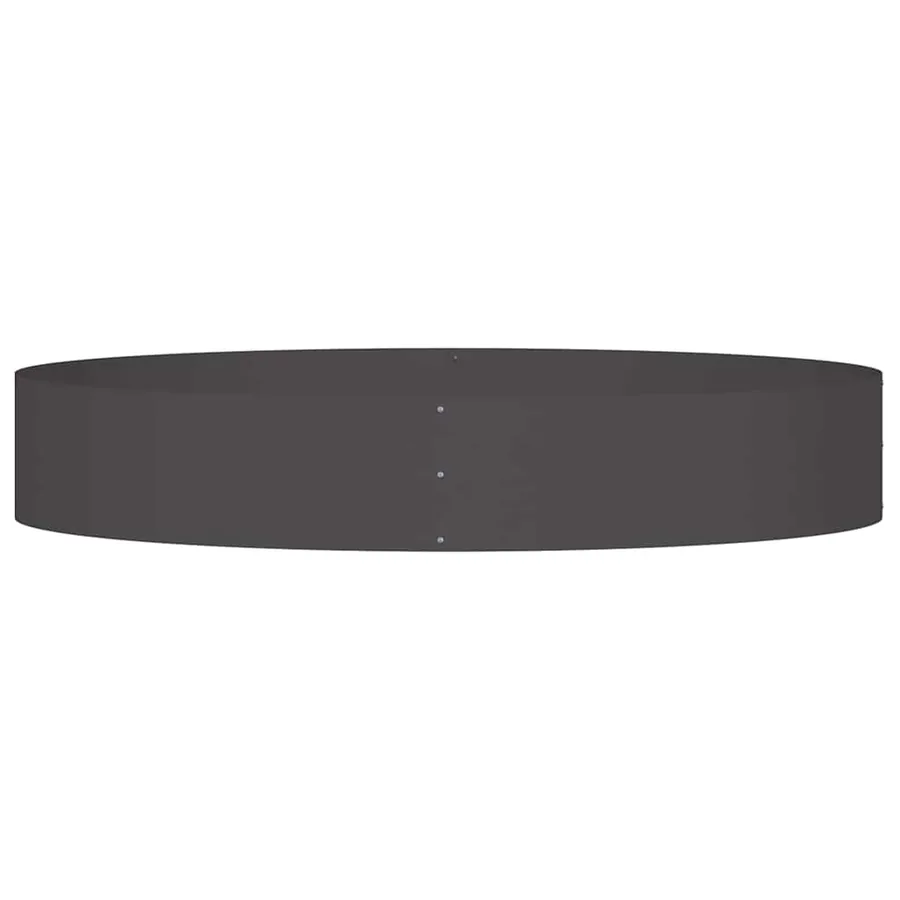 Anneau de jardinière 5 pc Noir 120 x 120 x 20 cm - 6