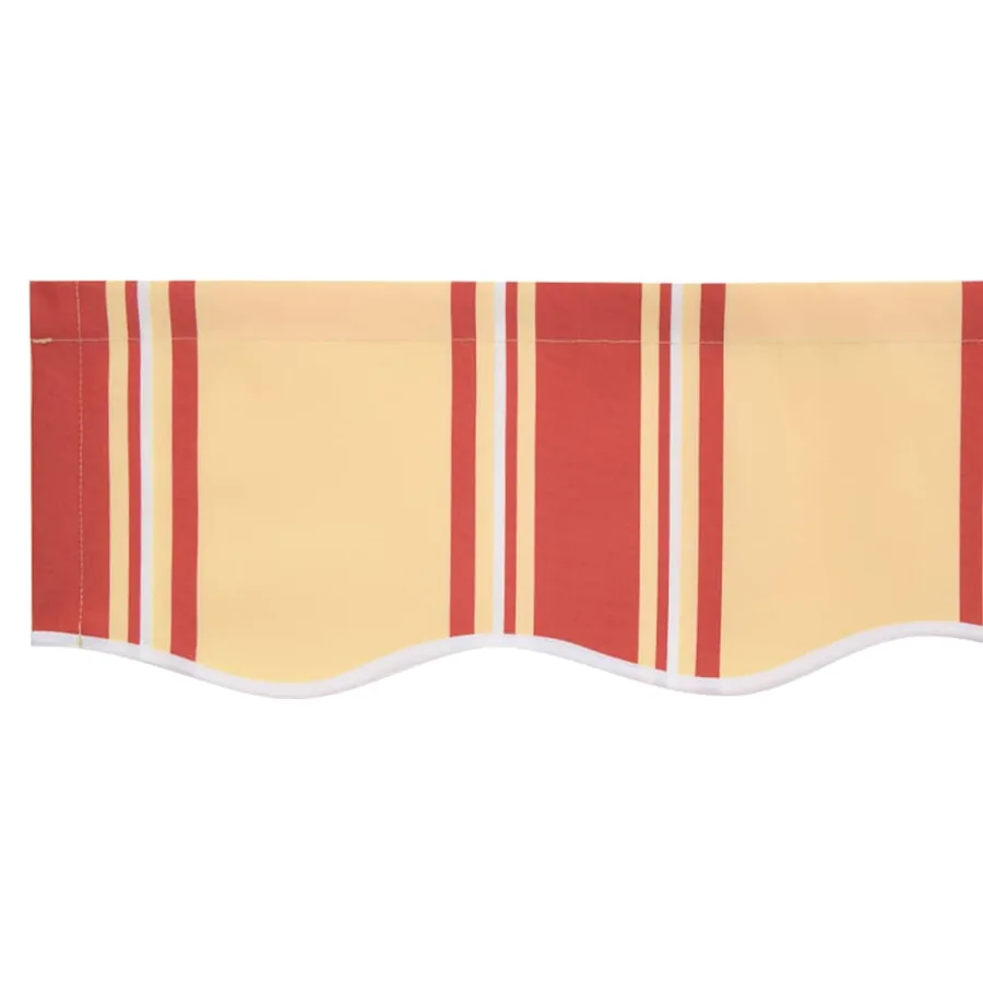 Toile de rechange pour auvent Jaune et Orange 3 x 2 m Polyester - 6