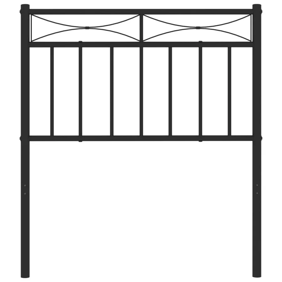 Tête de lit de remplacement métal noir 75 cm - 3