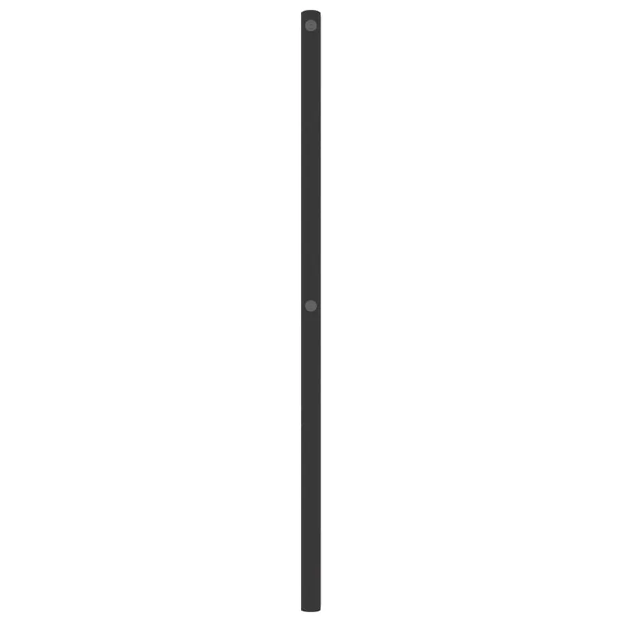 Tête de lit de remplacement métal noir 75 cm - 4