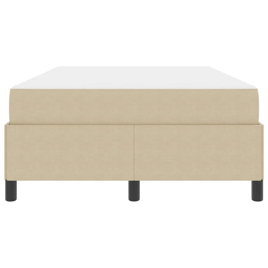 Cadre de lit avec matelas Gris Vert Clair 120 x 200 cm tissu - 6