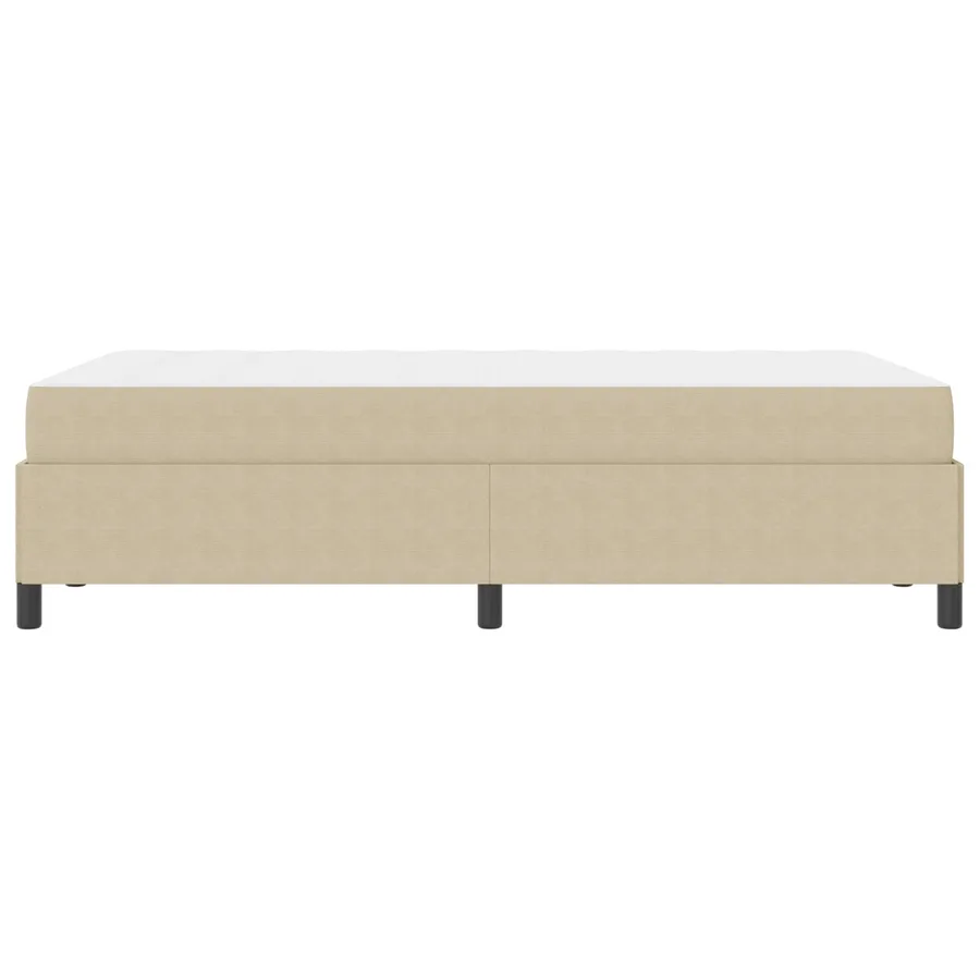 Cadre de lit avec matelas Gris Vert Clair 120 x 200 cm tissu - 7