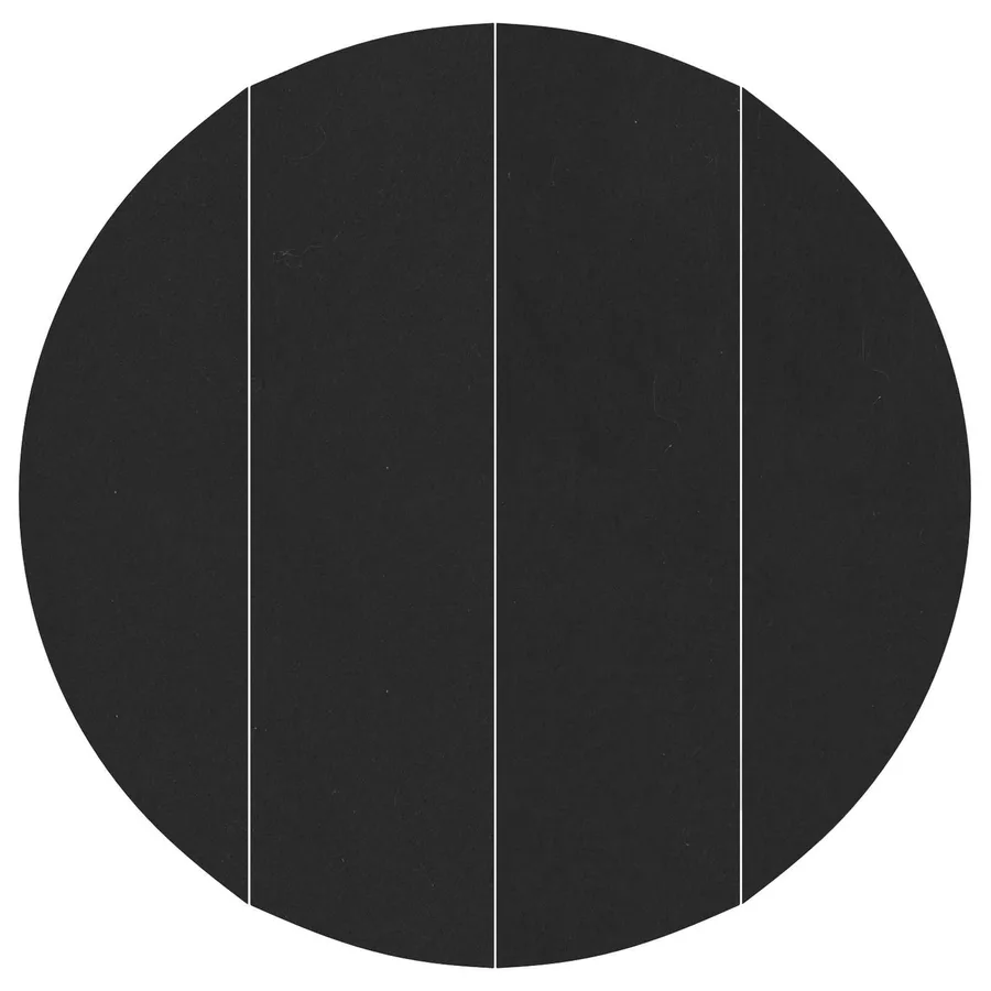 Tapis de piscine Noir Ø 458 cm Tissu non tissé - 2