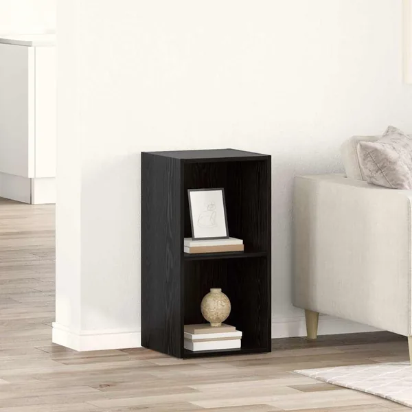 Ensemble meuble TV Noir 72 x 35 x 37 cm Bois d'ingénierie