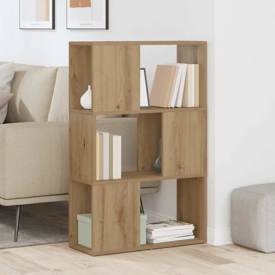 Ensemble meuble TV 60 x 24 x 94,5 cm Marron Bois d'ingénierie - 4