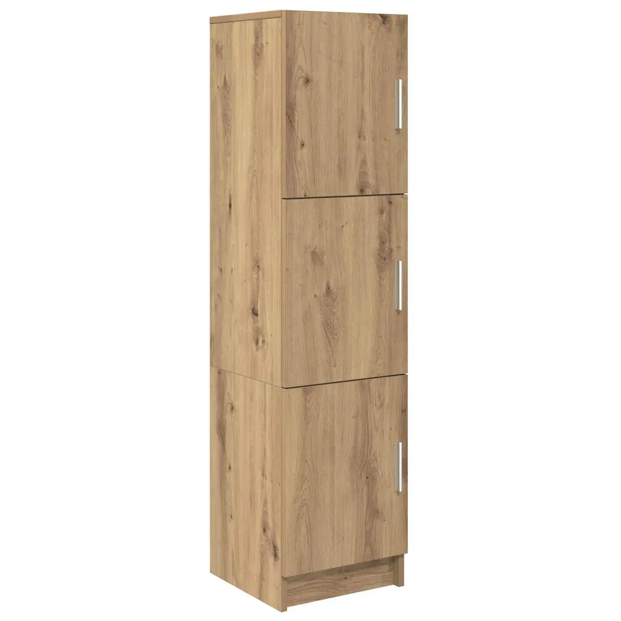 Haut Armoire Chêne artisanal 31.5 x 32 x 122.5 cm - 2