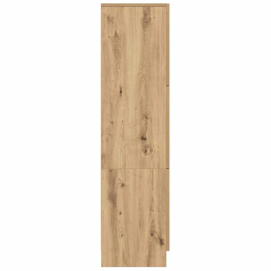 Haut Armoire Chêne artisanal 31.5 x 32 x 122.5 cm - 7