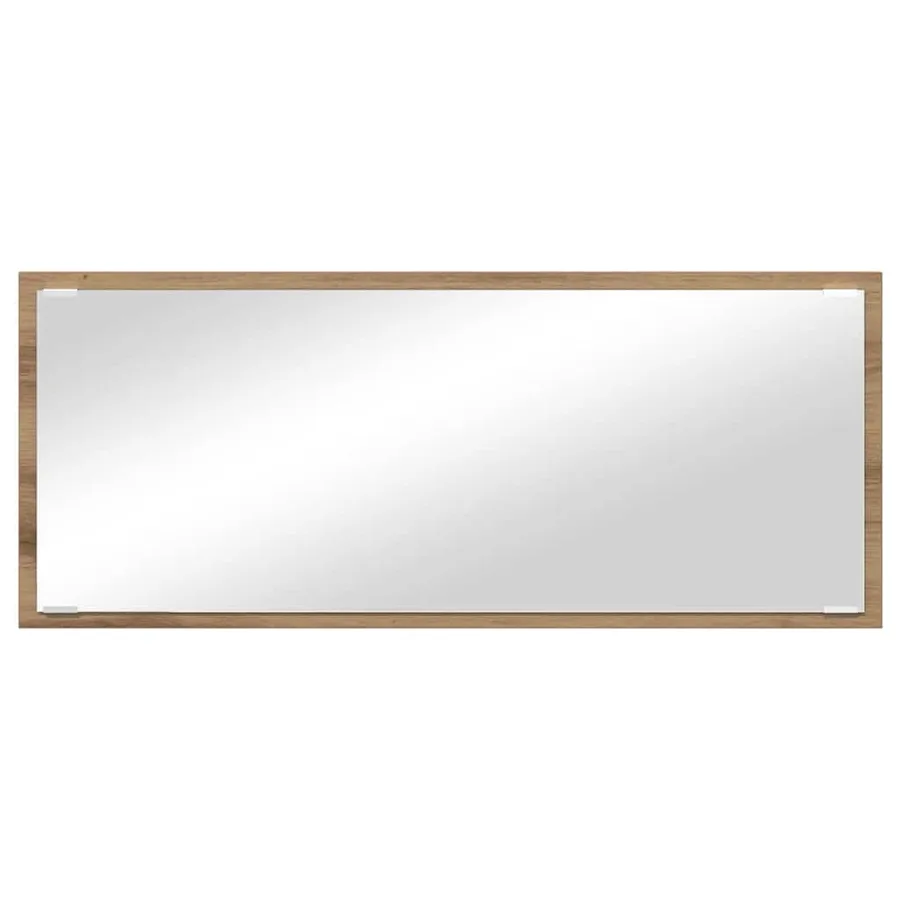 Miroir Chêne artisanal 90 x 8,5 x 37 cm Bois d'ingénierie - 5