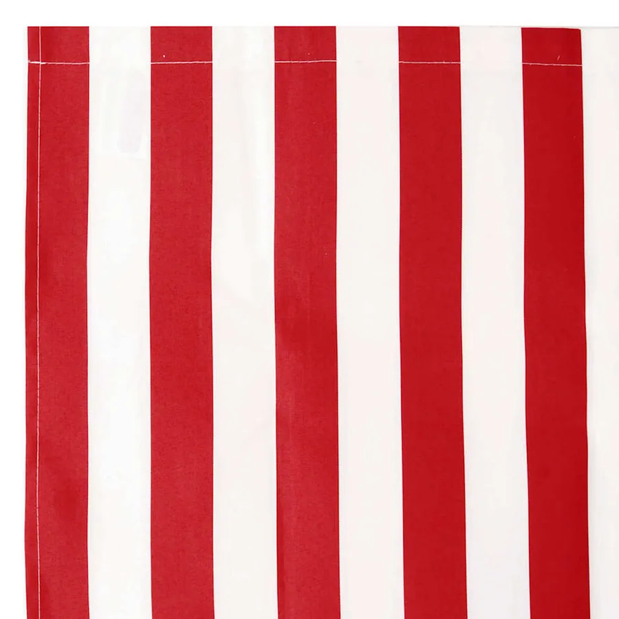 Toile de rechange pour auvent Rouge et Blanc 2,5 x 2 m - 7