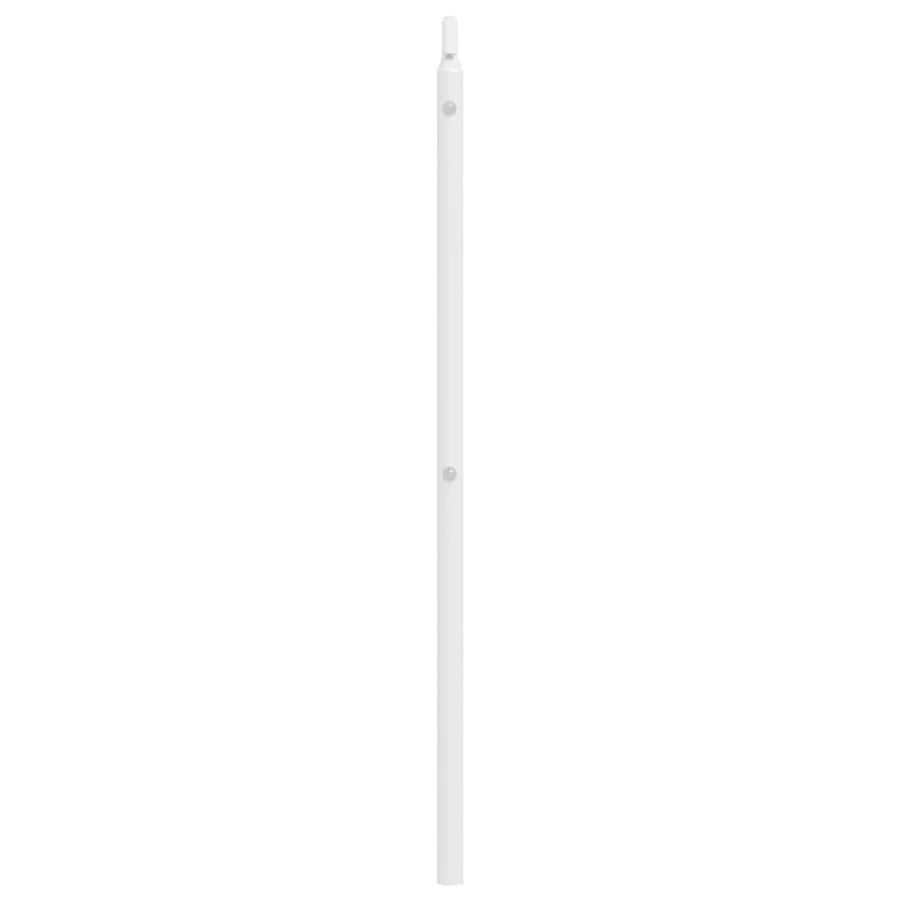 Tête de lit de remplacement métal blanc 135 cm - 5
