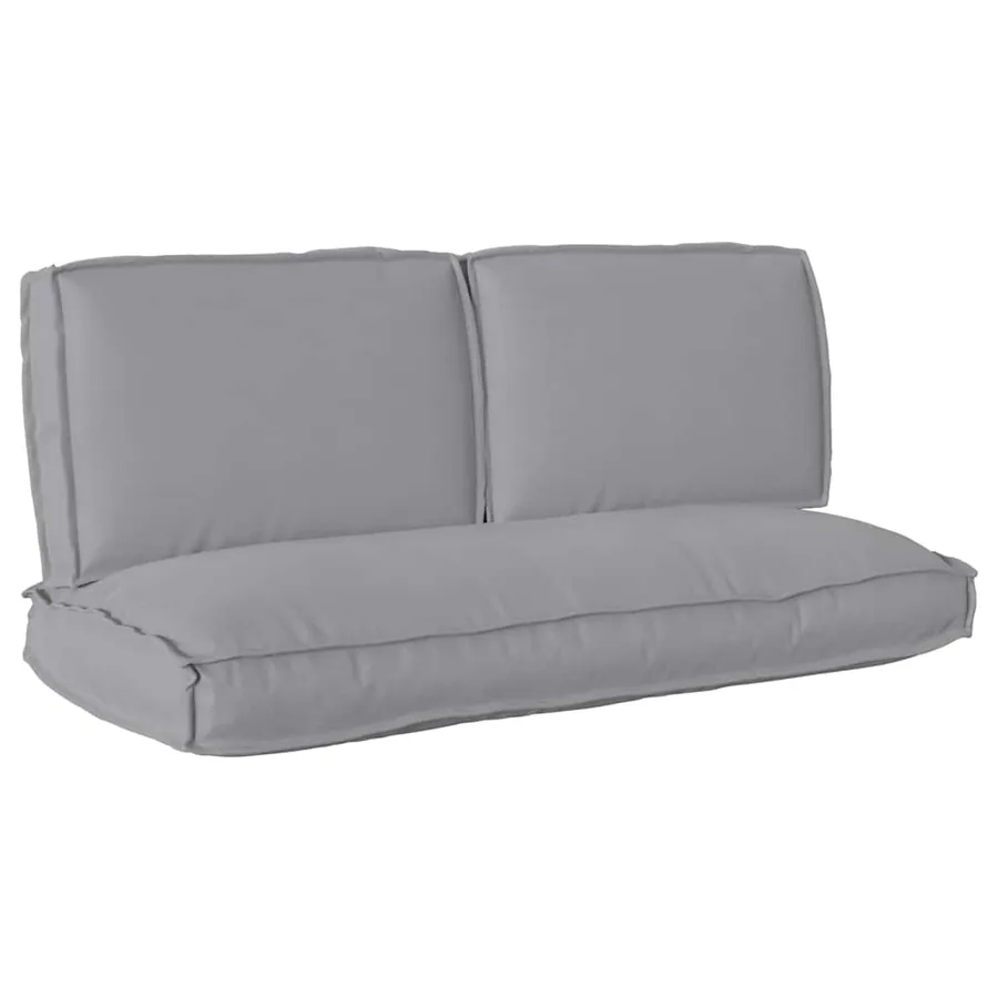 Ensemble de coussins 3 pcs Gris Tissu Oxford - 2