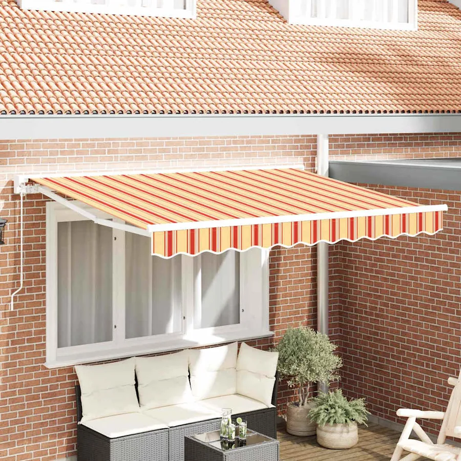 Cadre d'auvent Multicolore 250 x 200 cm