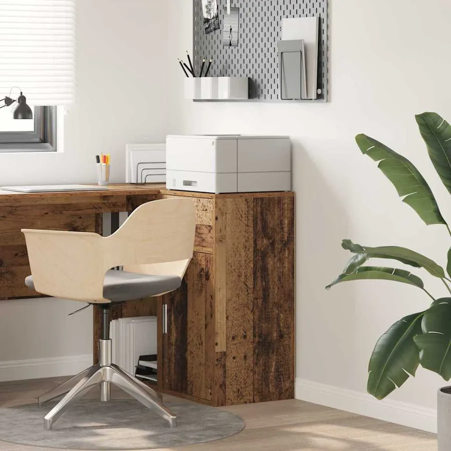 Buffet avec tiroir Bois ancien 38 x 34 x 75 cm