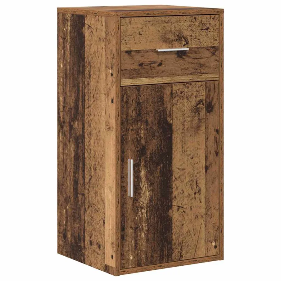 Buffet avec tiroir Bois ancien 38 x 34 x 75 cm - 2