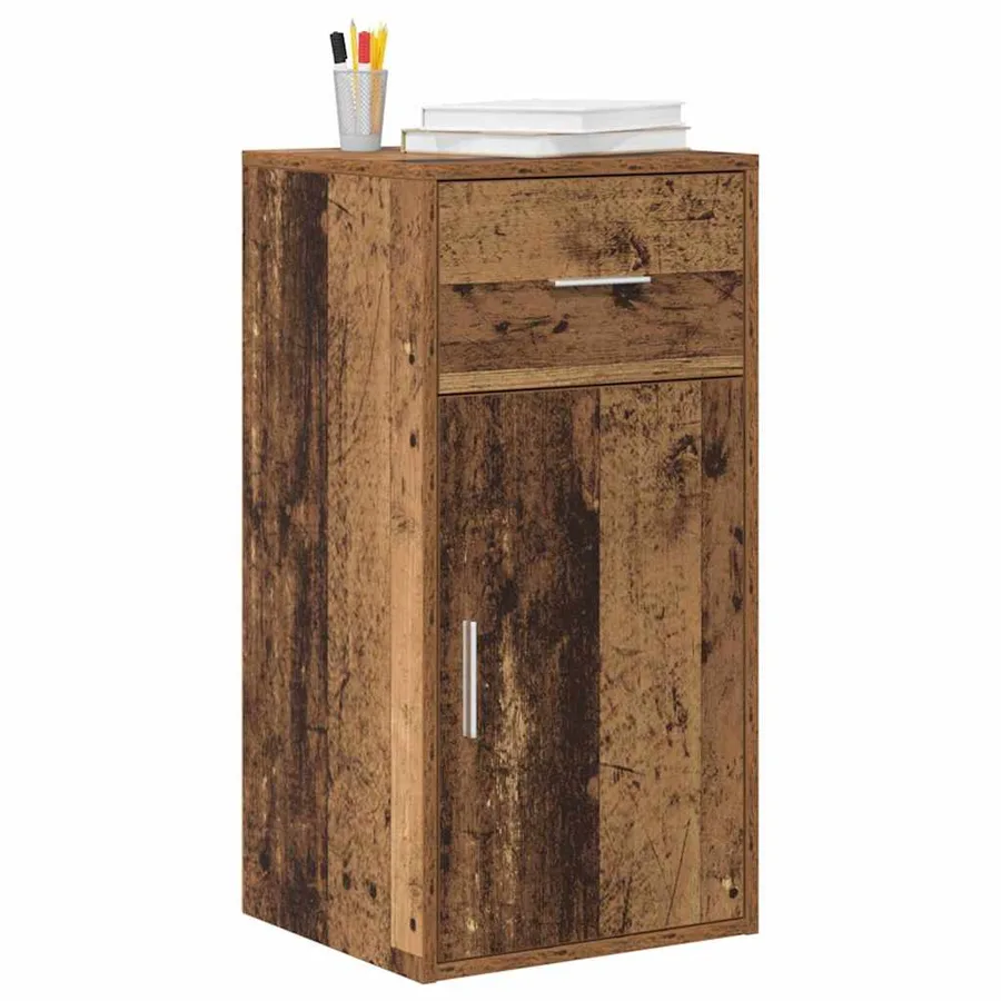 Buffet avec tiroir Bois ancien 38 x 34 x 75 cm - 3