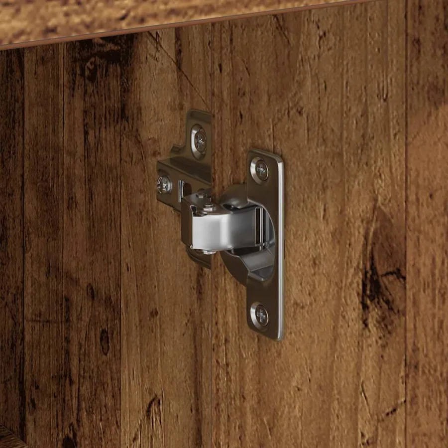 Buffet avec tiroir Bois ancien 38 x 34 x 75 cm - 8