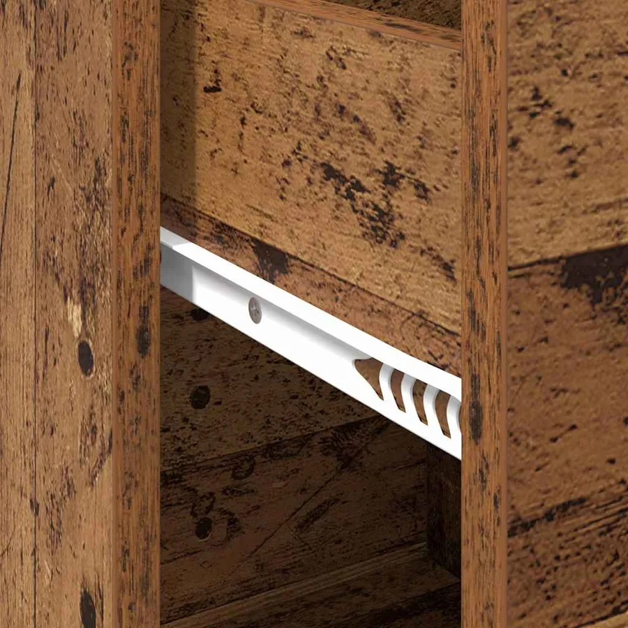 Buffet avec tiroir Bois ancien 38 x 34 x 75 cm - 9