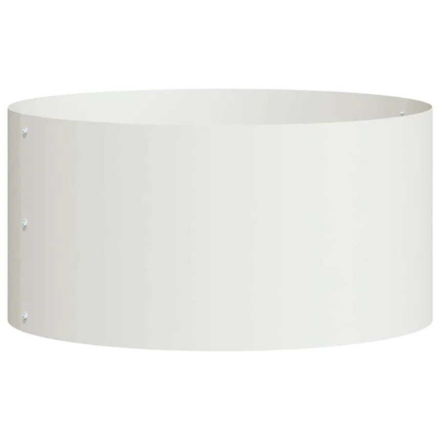 Anneau de jardinière 5 pc Blanc 40 x 40 x 20 cm - 5