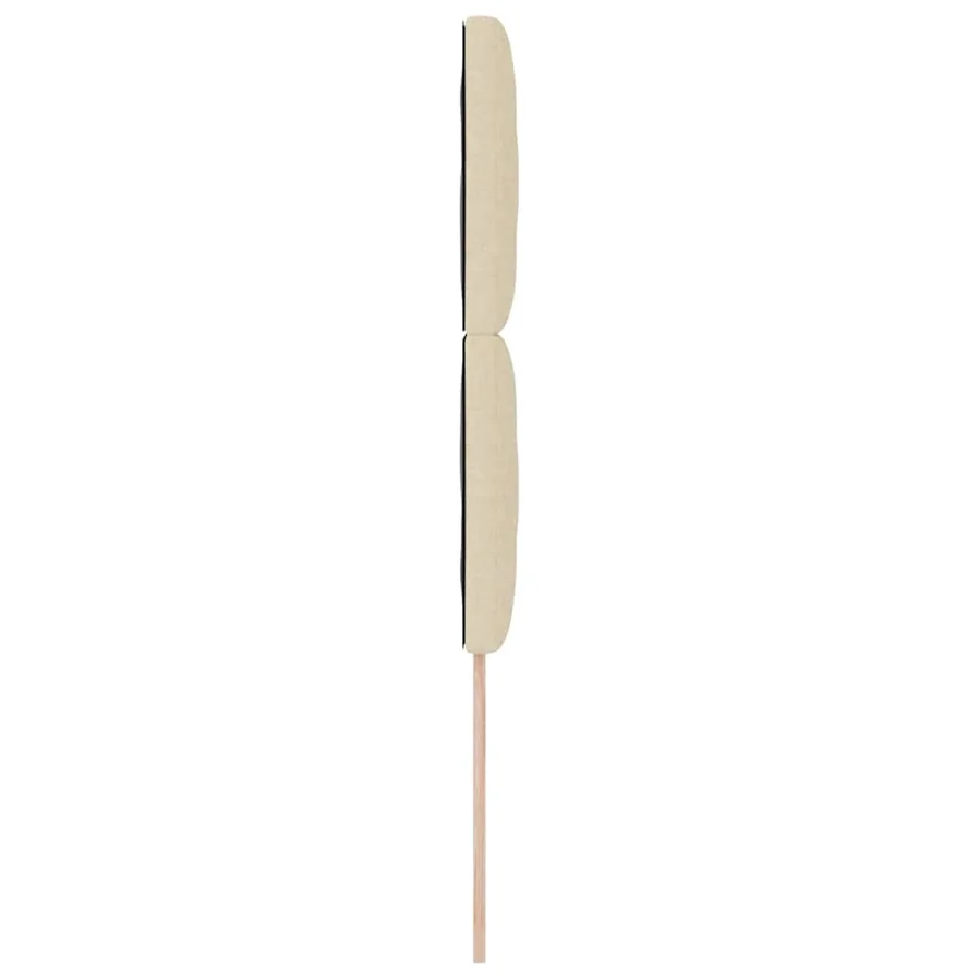 Tête de lit LED Crème 100 cm tissu - 6