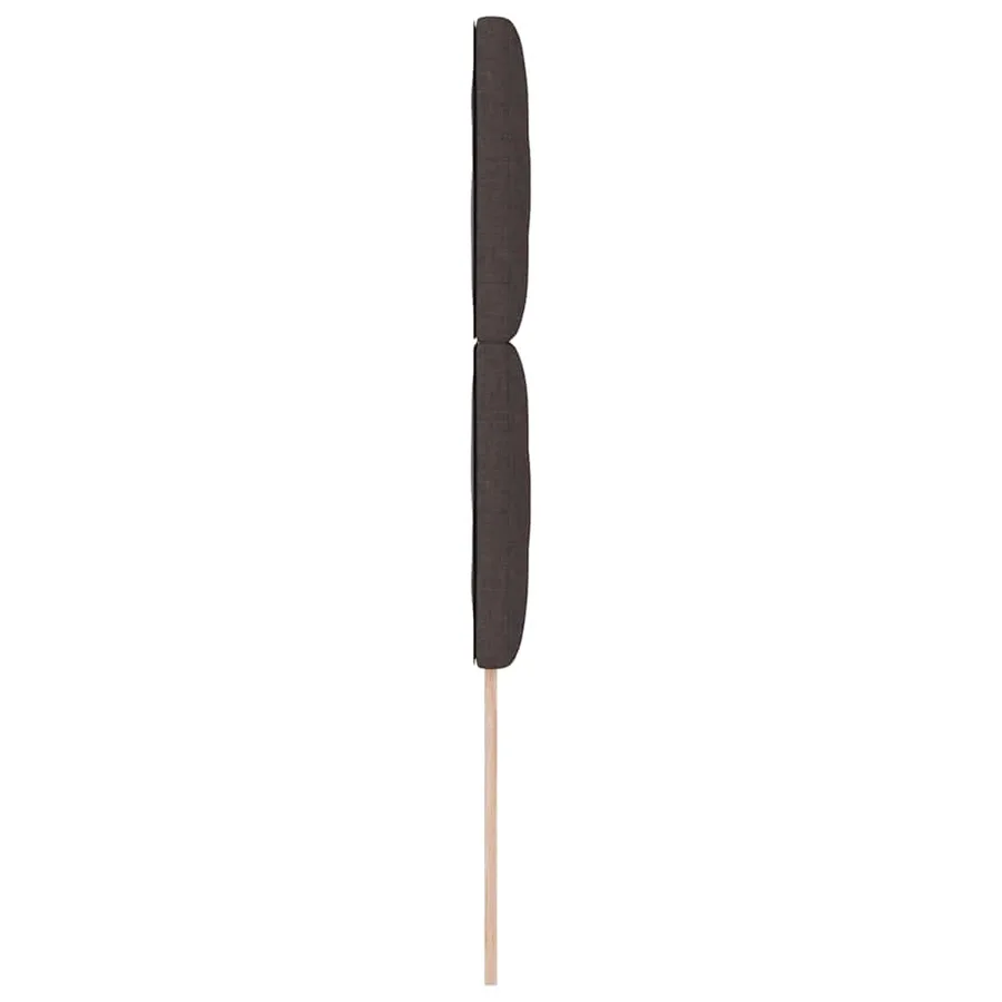 Tête de lit LED Marron 100 cm tissu - 6
