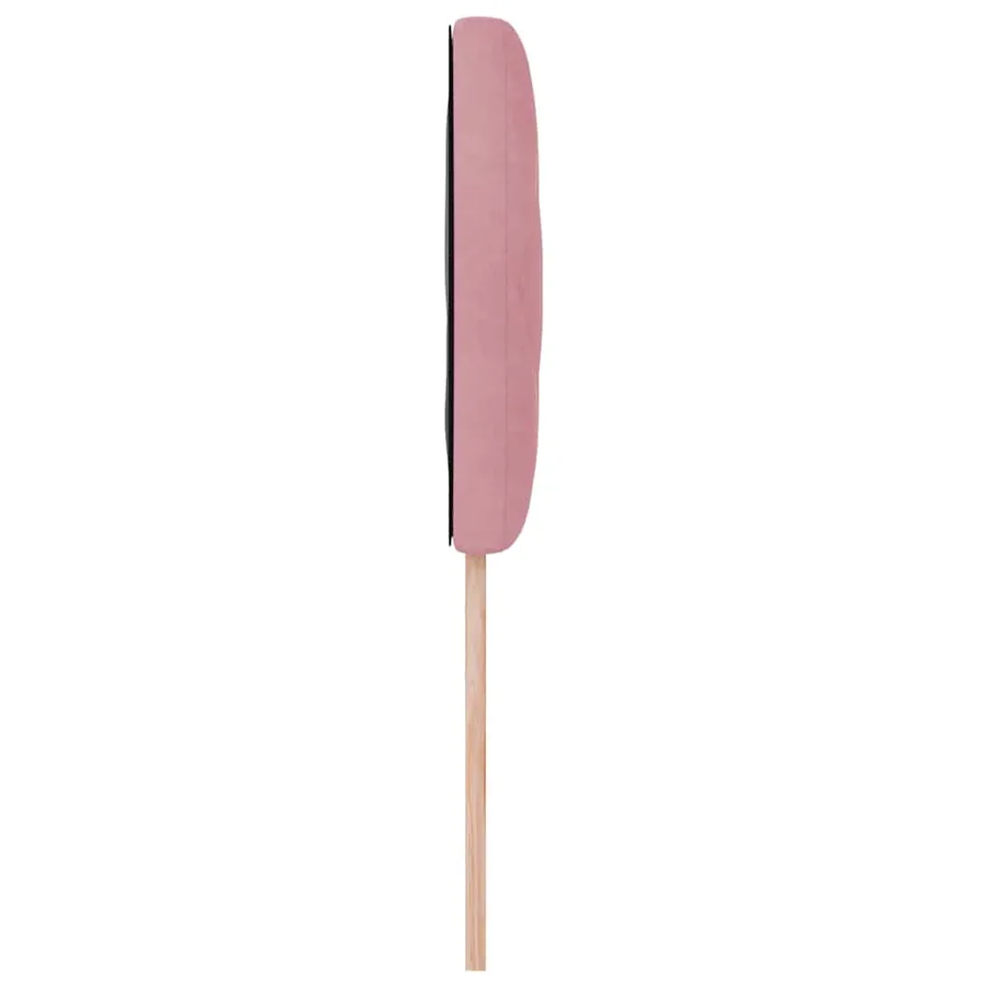 Tête de lit Rose 100 cm Velours - 6